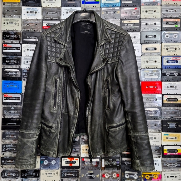 ALLSAINTS quilted leather jacket - Picture 2 of 11